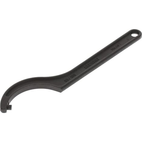 Clé à ergot à trou, Pour écrou à trous, Taille 95 à 100 mm, Pointes Ø 8 mm, Clé, 40 Z 95-100 (1/5)