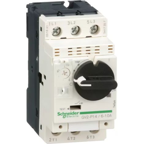 TeSys Deca Motorschutzschalter 3P 4kW 6-10A GV2P14 (1/2)