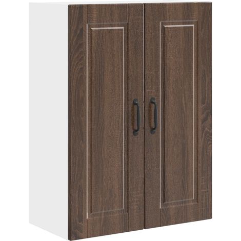Maison Exclusive - Armadietto a muro PORTO Rovere Marrone 60 x 31 x 80 cm