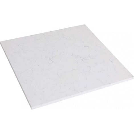 Plan de travail meuble bas lave-vaisselle - Pierre - Blanc - Interior's (1/5)