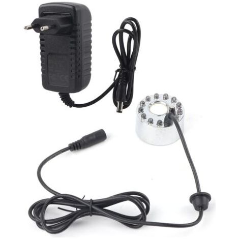 LED coloré Aquarium Reptile réservoir brumisateur éclairage humidificateur atomiseur (prise ue 100-240 V) (1/5)