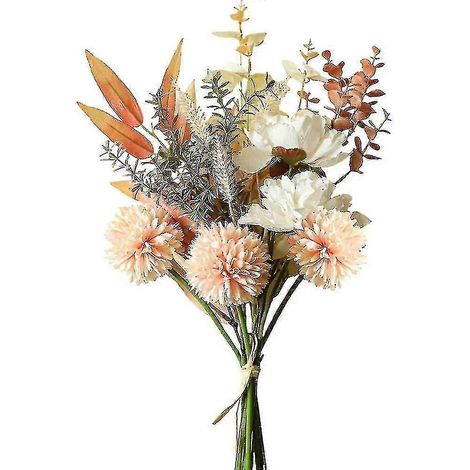 Fleurs artificielles, plantes, compositions florales en soie, bouquets de mariage, décorations florales en plastique (1/5)