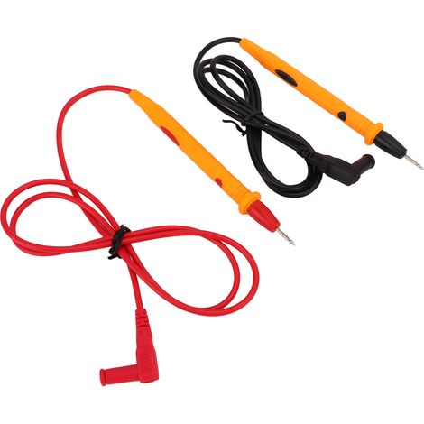 Kit de 5 Pointes de Test Universelles J.30024, Sondes 2mm en Laiton Nickelé pour Multimètre, Stylo de Contrôle Auto, Accessoires de Mesure (1/5)