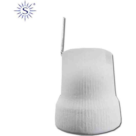 Portalampada in porcellana E27 4A Supporto Verticale Solera 678F