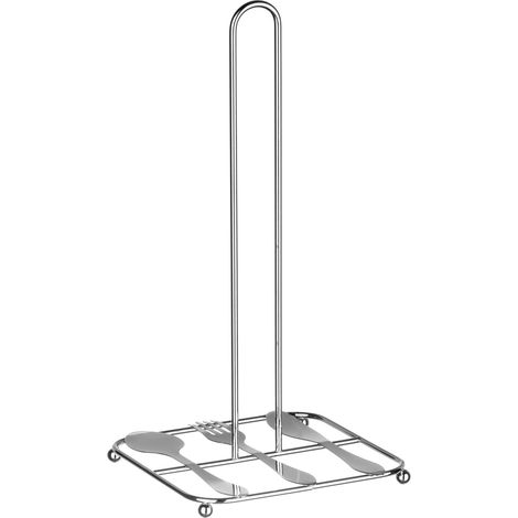 Premier Housewares Chrome Kitchen Roll Holder