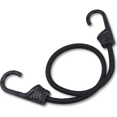 Bardusch-10 tendeurs élastiques 60 cm crochets, sandows multi-usages tarps/vélos/motos/chargement voiture (1/5)