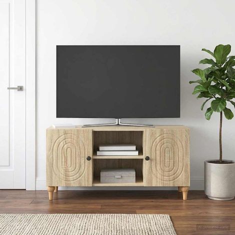 vidaXL Mobile TV Rovere Sonoma 102 x 34,5 x 50 cm Legno (1/5)