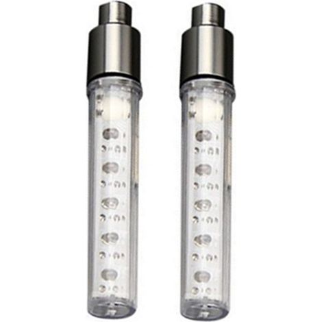 Éclairage vélo LED, lot de 2 unités, 7 modes, pour le cyclisme urbain, le cyclisme sur route et les déplacements nocturnes.-AquaForge (1/5)