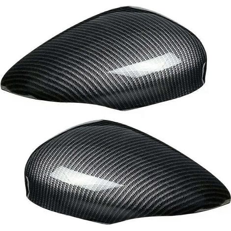 Enjoliveurs de rétroviseurs latéraux en fibre de carbone pour Ford Fiesta Mk7 2008-2013 - JXLGV (1/5)