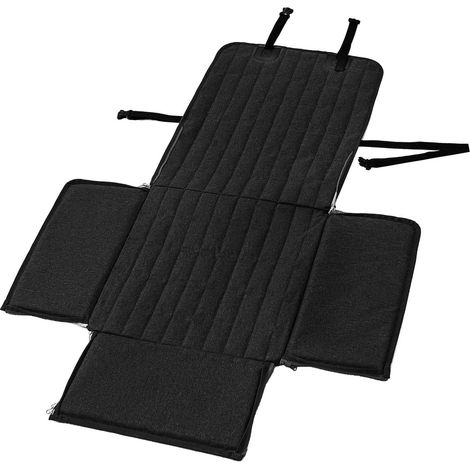 Housse de siège auto pour chien, imperméable, amovible, avec protection anti-dérapante et fixation pour siège arrière et siège avant. Conception multifonctionnelle et résistante. Large compatibilité. (1/3)