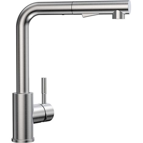 Robinet Cuisine Douchette 2 Modes – Mitigeur Extractible Rotatif 360° – Froid et Chaud (1/4)