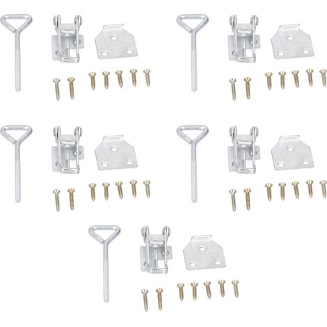 Set di 5 fissaggi per arnie – connettore inferiore – versatile – facile da caricare – apicoltura