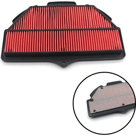 Air filter compatible with GSXR600/750, R K6 K8 models (2006-2010 models), filter element.