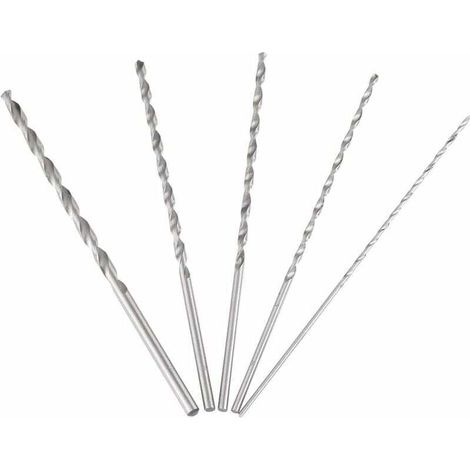 KZQ Extra lange 2-5 mm Spiralbohrer mit geradem Schaft für Holz - KZQ