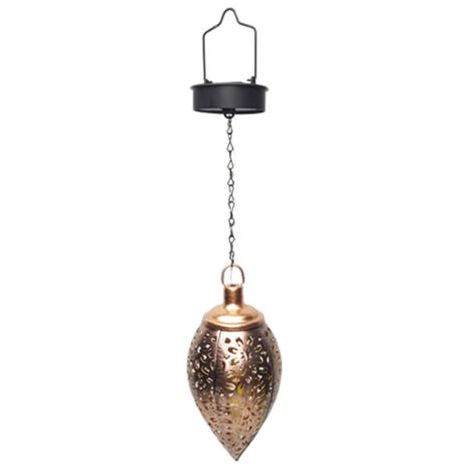 Pair Lumières Solaire Suspensions Étanches pour Jardin Décoration Extérieure (1/4)