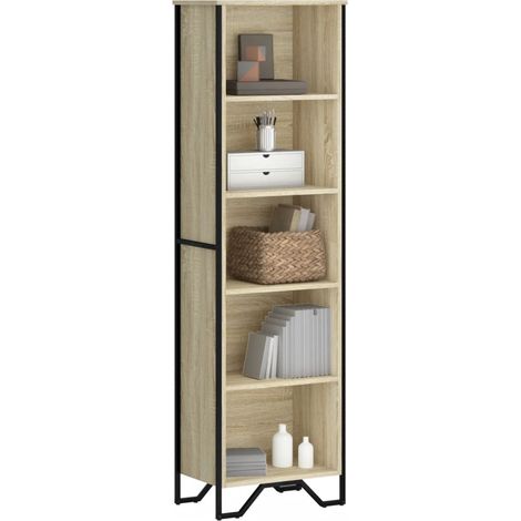 Bücherregal Sonoma-Eiche 50x31x169 cm Holzwerkstoff