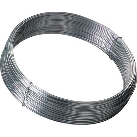 Fil tension galvanisé de 2,10 mm - rouleau de 100 m - FILOMAT