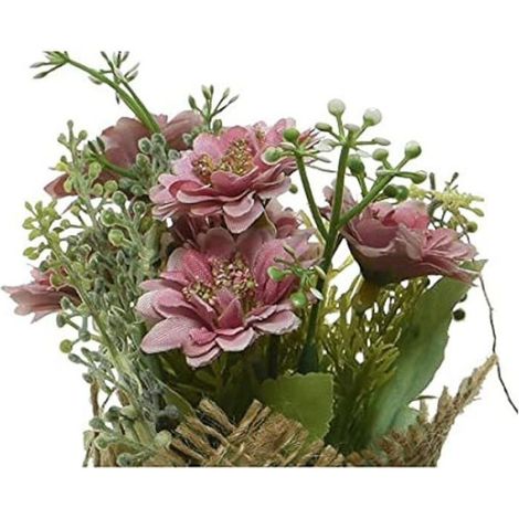 Plante décorative - - Ø 7 x 17 cm - Multicolore - Plastique - Intérieur (1/5)