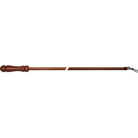 FRUSTA IN LEGNO PER TENDA 125 CM NOCE- 1,0 pz
