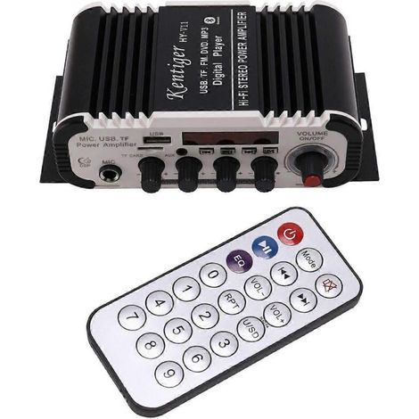 Amplificateur Bluetooth V11, amplificateur audio de basses à 2 canaux (1/5)