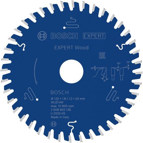 1x Lame de scie circulaire filaire EXPERT Wood (1/5)