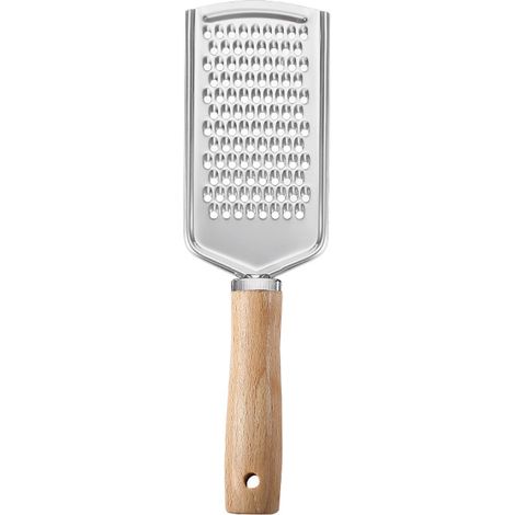 Râpe - Acier Inoxydable - Manche Bois - Pour Fromage Légumes Citrus - 1 Pièce (1/5)