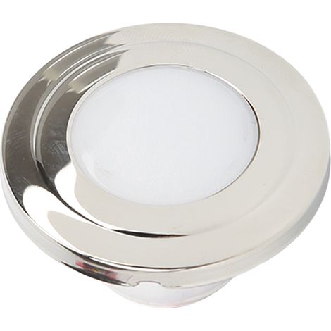 Kit LED Escalier Rond 1,8 Pouce IP66 Étanche, Blanc Froid, Éclairage pour Bateau Bus Couloir Intérieur (1/5)
