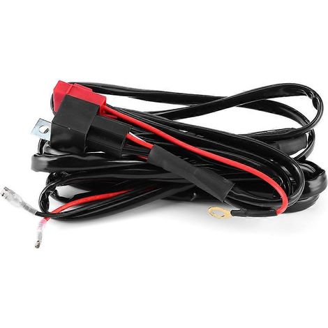 12V/40A Hochleistungs-Arbeitsscheinwerferschalter-Kabelbaum, wasserdicht, für lange LED-Streifenstrahler