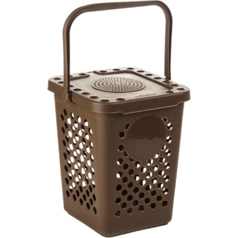 Pattumiera Ecoplus Forata 10 l Cm 24X25,5X29,5H (1/5)