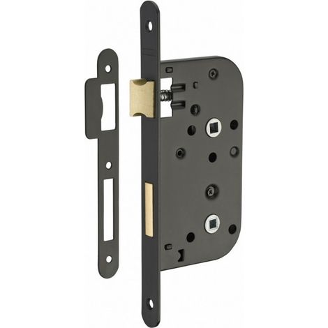 Thirard – Serrure monopoint encastrée 50mm – Entraxe 70mm – Pêne zingué – Coffre acier 11mm – Type porte Salle de Bains, WC