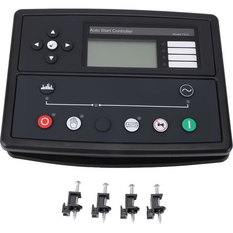 Contrôleur de générateur Derv, module de commande de démarrage automatique pour groupe électrogène, tension continue de 8 V à 35 V pour DSE7310 (1/5)