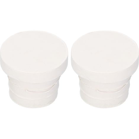 Amortisseurs en caoutchouc pour escaliers de piscine (2 pièces) - Protection et sécurité pour installations aquatiques, matériau durable anti-corrosion