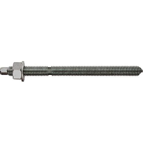 Fischer 10x asta di ancoraggio RG M 8 x 110 mm zincata elettroliticamente qualità dell'acciaio 5.8 - 050256