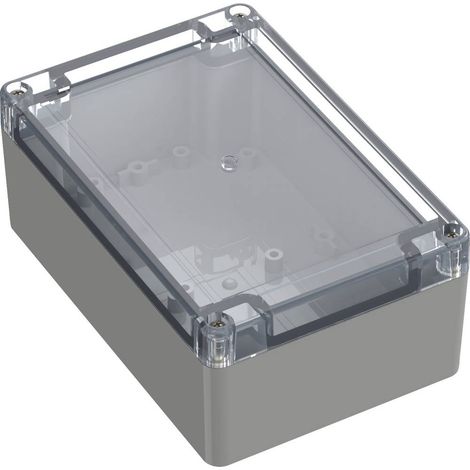 TRU COMPONENTS TC-10860788 Contenitore universale 150 x 100 x 60 ABS-PC Grigio luminescente 1 pz. (1/2)