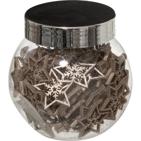 Zubehör Holzstern-Glas x 100 Gold - Feeric lights & christmas