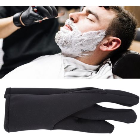 Hitzebeständiger 3-Finger-Friseurhandschuh – Professioneller Schutz beim Glätten und Föhnen (1/5)