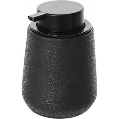 Dispensador de Jabón Negro Serie Ibiza