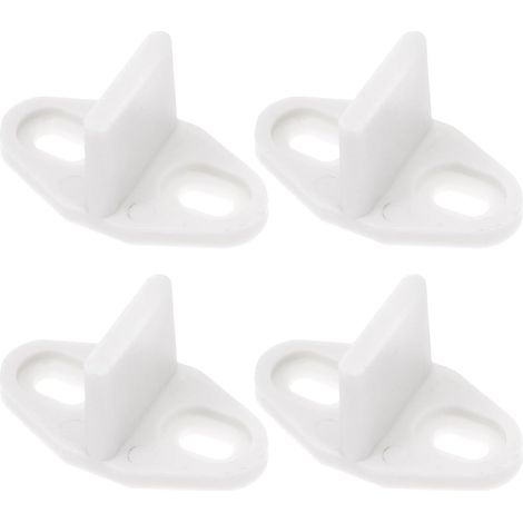 4 pcs guide de sol pour porte coulissante, acier carbone (1/5)