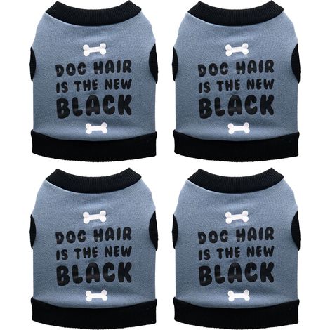 Gilet Pour Chien - Polaire Intérieure - Adapté Chiens de 1,5 à 2,5 kg - Style Os Miniature - Lot de 4 (1/5)