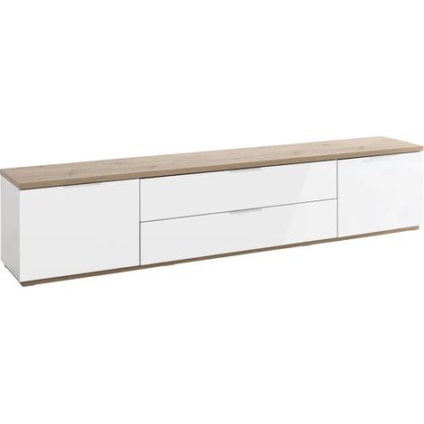 TV-Board mit 2 Türen und 2 Klappen 240x51x40,5 cm (1/5)