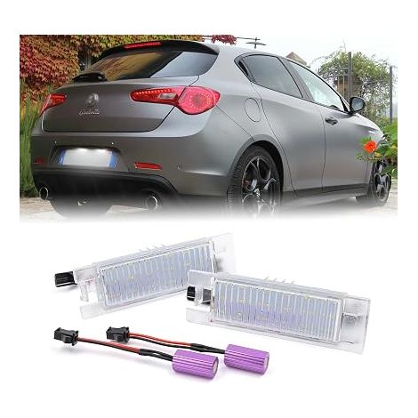 LED License Plate Lighting Giulietta MiTo 147 159 GT (1/5)