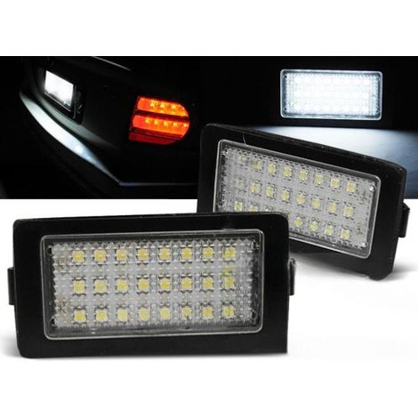 Paire feux de plaque BMW E38 Led-41050132
