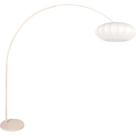 Steinhauer - lampada da terra - Sparkled Light - beige bianco -