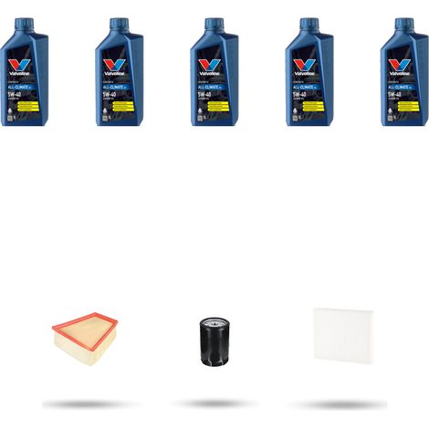 Kit tagliando 3 FILTRI e 5L OLIO compatibile con Renault Megane IV 1.6 DCI 151kw dal 2017 (1/5)