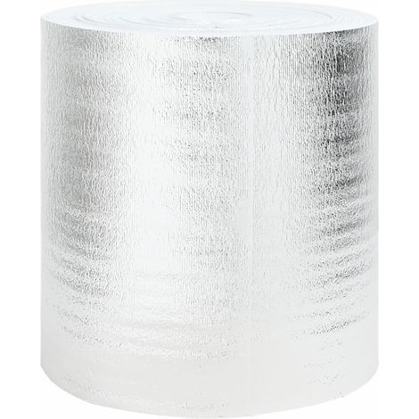 vidaXL Radiator Heat Reflector Silver 5 x 0.5 m Polyethylene (1/5)