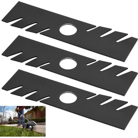 40-002 – Lame de bordure dentée de 20,3 x 5,1 cm, trou central de 2,5 cm pour débroussailleuse Husqvarna Ryobi Echo S-tihl O-regon Gator, remplace 720237001, 6010024-54, 5783928-02, 40-140, 3755 -661 (1/5)