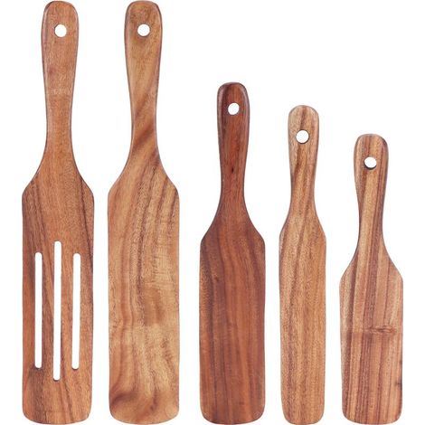 5 Holzspatel, Küchenutensilien und Accessoires