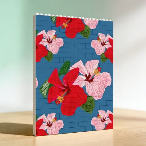 Cadre photo en blocs et briques à faire soi-même, cadeaux pour couples (1/5)