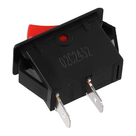 Interrupteur à bascule à bouton-poussoir compatible avec HY35C ON OFF 2 broches 16 A 12 A AC 125/250 V Compatible avec scie, meuleuse T10875, compresseur d'air et meuleuse CX904 (1/5)