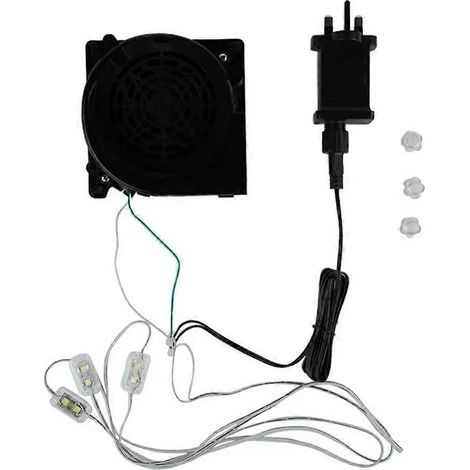 Ersatzmotor für 12V 1A Gebläse für aufblasbare Dekorationen mit 3 LEDs für den Innen- und Außenbereich. (1/5)